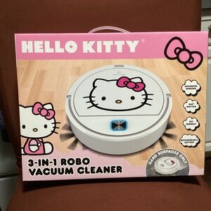Hello Kitty 3-in-1 Robo Vacuum Cleaner NEW Ages 16+